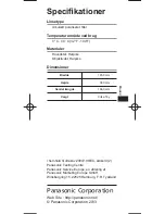 Preview for 7 page of Panasonic TY-EP3D20E Operating Instructions Manual