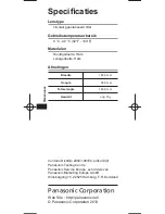 Preview for 10 page of Panasonic TY-EP3D20E Operating Instructions Manual