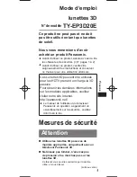 Preview for 11 page of Panasonic TY-EP3D20E Operating Instructions Manual