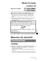 Preview for 23 page of Panasonic TY-ER3D4MU Operating Instructions Manual