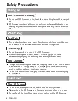 Preview for 2 page of Panasonic TY-EW3D2LE Operating Instructions Manual