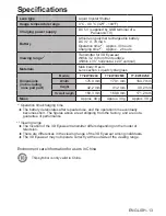 Preview for 13 page of Panasonic TY-EW3D2LE Operating Instructions Manual