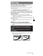 Preview for 9 page of Panasonic TY-EW3D3LE Operating Instructions Manual