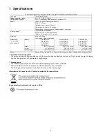 Предварительный просмотр 2 страницы Panasonic TY-EW3D3LW Service Manual