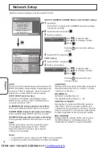 Предварительный просмотр 4 страницы Panasonic TY-FB12LC Operating Instructions Manual