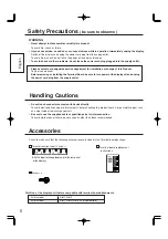 Preview for 6 page of Panasonic TY-FB9BD Operating Instructions Manual