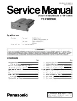 Panasonic TY-FB9FDD Service Manual preview