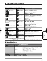 Preview for 15 page of Panasonic TY-FB9TU Operating Instructions Manual