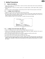 Preview for 3 page of Panasonic TY-FB9TU Service Manual