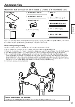 Preview for 17 page of Panasonic TY-PG70LF50 Fitting Instructions Manual