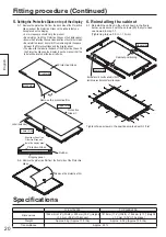 Preview for 20 page of Panasonic TY-PG70LF50 Fitting Instructions Manual