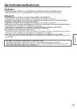 Preview for 21 page of Panasonic TY-PG70LF50 Fitting Instructions Manual