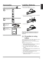 Предварительный просмотр 3 страницы Panasonic TY-RM50VW Operating Instruction