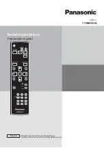 Preview for 33 page of Panasonic TY-RM50VW Operating Instruction