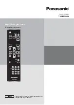 Preview for 41 page of Panasonic TY-RM50VW Operating Instruction