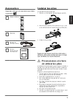 Preview for 11 page of Panasonic TY-RM50VW Operating	 Instruction