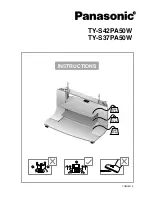 Panasonic TY-S37PA50W Instructions Manual preview