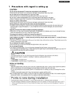 Preview for 3 page of Panasonic TY-S37PA60W Service Manual