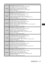 Preview for 17 page of Panasonic TY-SB01F Operating Instructions Manual