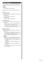 Preview for 7 page of Panasonic TY-SB01QS Operating Instructions Manual