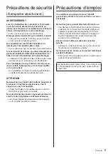 Preview for 9 page of Panasonic TY-SB01QS Operating Instructions Manual