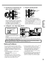 Предварительный просмотр 9 страницы Panasonic TY-SP37P4-S Operating Instructions Manual