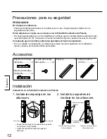 Предварительный просмотр 12 страницы Panasonic TY-SP37P4-S Operating Instructions Manual