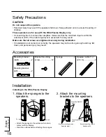 Предварительный просмотр 18 страницы Panasonic TY-SP37P4-S Operating Instructions Manual