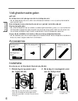 Предварительный просмотр 6 страницы Panasonic TY-SP37P5-K Operating Instructions Manual