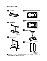 Preview for 5 page of Panasonic TY-SP42PM3W Installation Manual