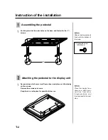 Preview for 12 page of Panasonic TY-SP42PM3W Installation Manual