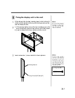 Preview for 21 page of Panasonic TY-SP42PM3W Installation Manual