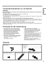 Preview for 5 page of Panasonic TY-SP65P11WK Installation Instructions Manual