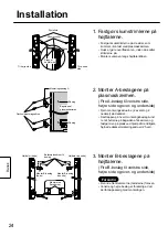 Preview for 24 page of Panasonic TY-SP65P11WK Installation Instructions Manual