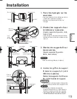 Предварительный просмотр 15 страницы Panasonic TY-SP65PV500 Installation Instructions Manual