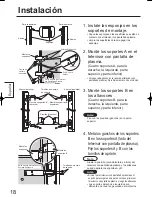 Предварительный просмотр 18 страницы Panasonic TY-SP65PV500 Installation Instructions Manual