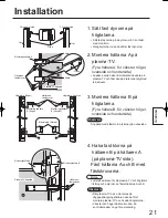 Preview for 21 page of Panasonic TY-SP65PV500 Installation Instructions Manual