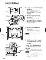 Предварительный просмотр 24 страницы Panasonic TY-SP65PV500 Installation Instructions Manual