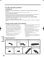 Предварительный просмотр 26 страницы Panasonic TY-SP65PV500 Installation Instructions Manual