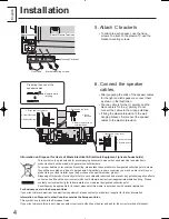 Preview for 4 page of Panasonic TY-SP65PV600 Installation Instructions Manual