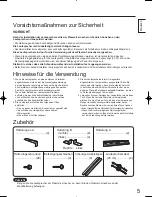 Предварительный просмотр 5 страницы Panasonic TY-SP65PV600 Installation Instructions Manual