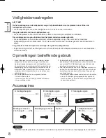 Preview for 8 page of Panasonic TY-SP65PV600 Installation Instructions Manual