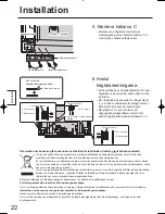 Предварительный просмотр 22 страницы Panasonic TY-SP65PV600 Installation Instructions Manual