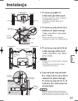 Предварительный просмотр 27 страницы Panasonic TY-SP65PV600 Installation Instructions Manual