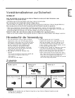 Preview for 5 page of Panasonic TY-SP65PV600 User Manual