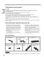 Предварительный просмотр 8 страницы Panasonic TY-SP65PV600 User Manual