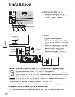 Предварительный просмотр 22 страницы Panasonic TY-SP65PV600 User Manual