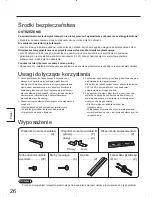 Предварительный просмотр 26 страницы Panasonic TY-SP65PV600 User Manual