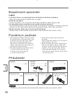 Предварительный просмотр 32 страницы Panasonic TY-SP65PV600 User Manual