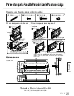 Preview for 23 page of Panasonic TY-ST05K Installation Instructions Manual